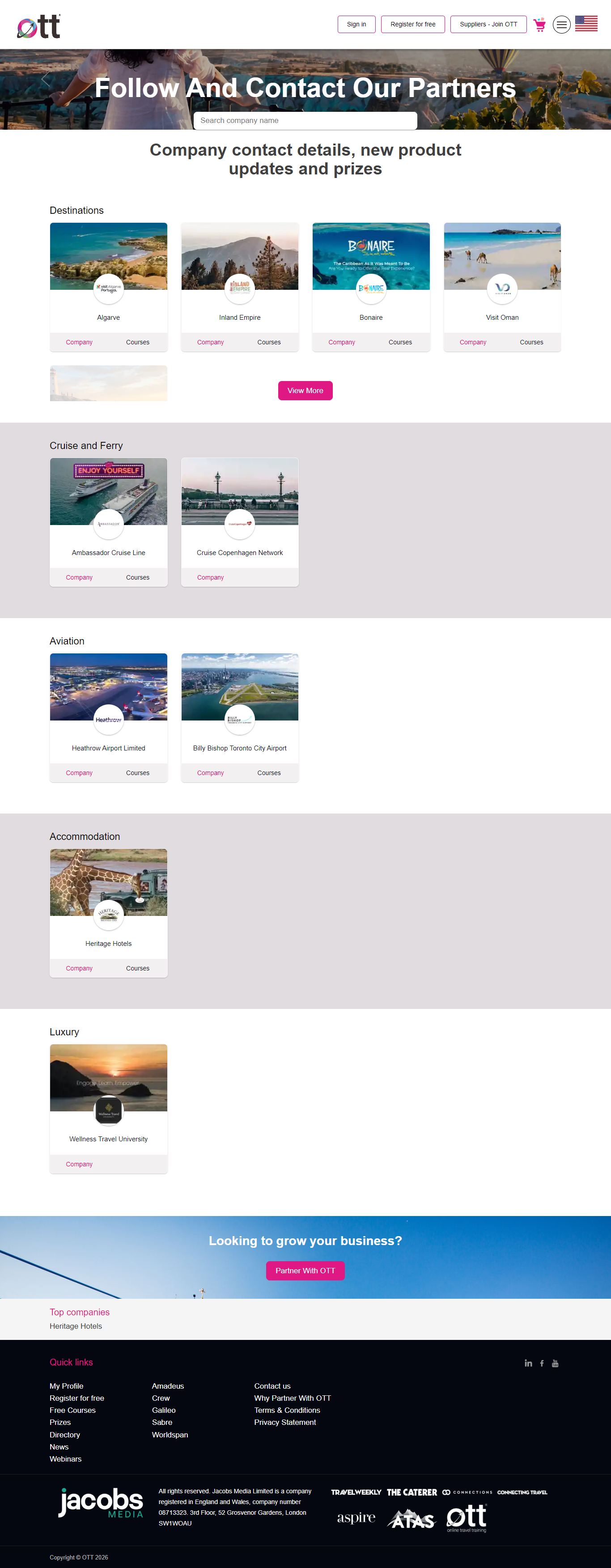 Our Partner Directory